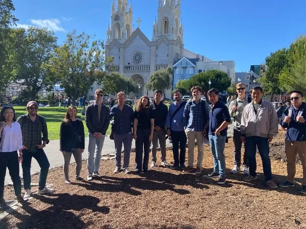 Downtown San Jose treasure hunt team-building game for corporate groups.