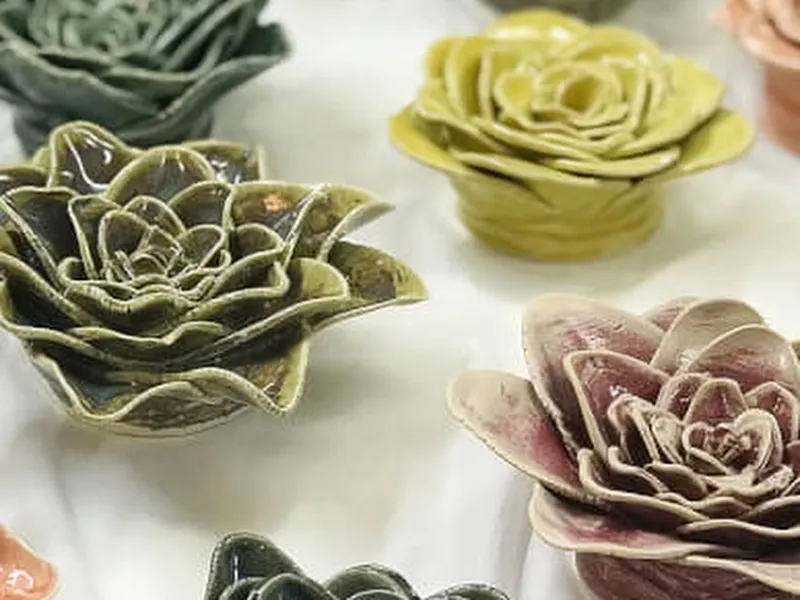 Clay Flower Pottery Workshop