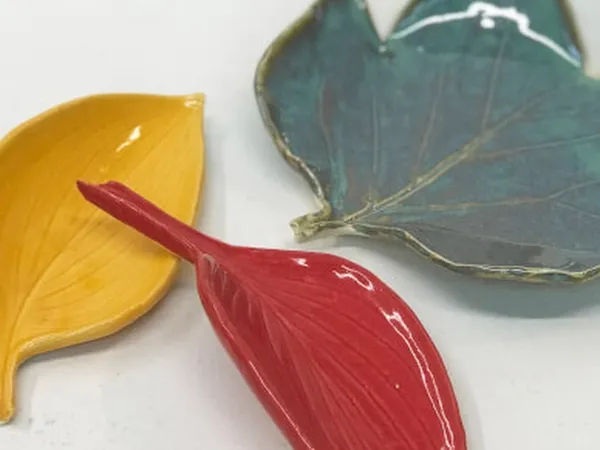 Pottery & Leaf Printing Workshop