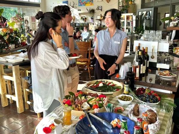 Team building activity in San Francisco