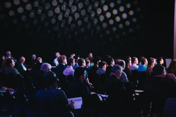 Corporate event photography and videography at a San Francisco Bay Area business conference