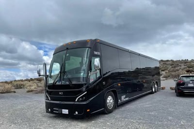 56-Passenger Charter Bus Rental for Large Group and Galas – Transportation