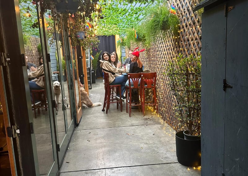Private Restaurant Terrace with Fire Pit and String Lights for 40 – Venues in San Francisco – photo 4