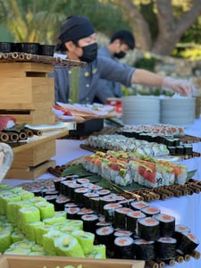 Private Chef Sushi Buffet Catering for Events and Parties – Catering
