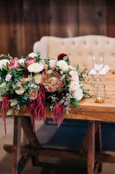 Custom Floral Table Arrangement for Weddings and Celebrations – Florists – photo 3