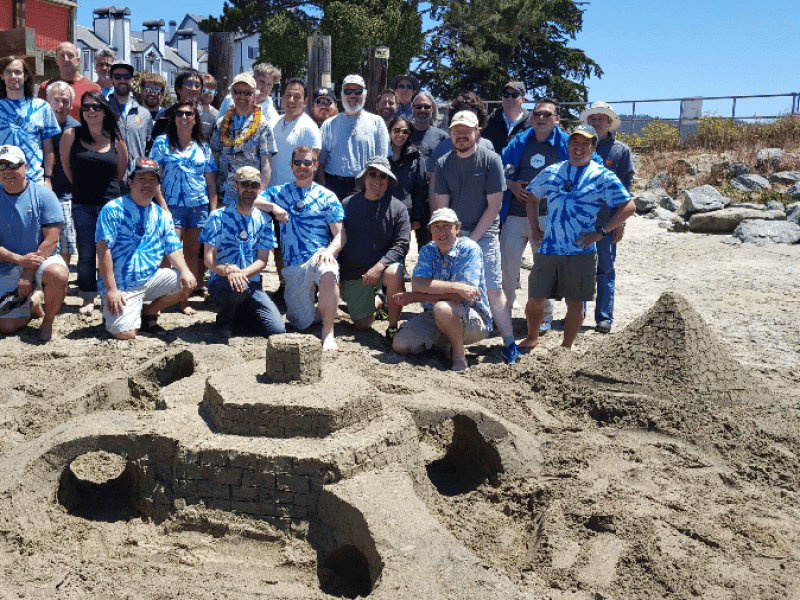 Team Building Beach Games and Castles – Experiences
