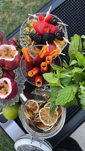 Mobile Bar with Three Signature Drinks and Infused Water Station – Bar Services – photo 2