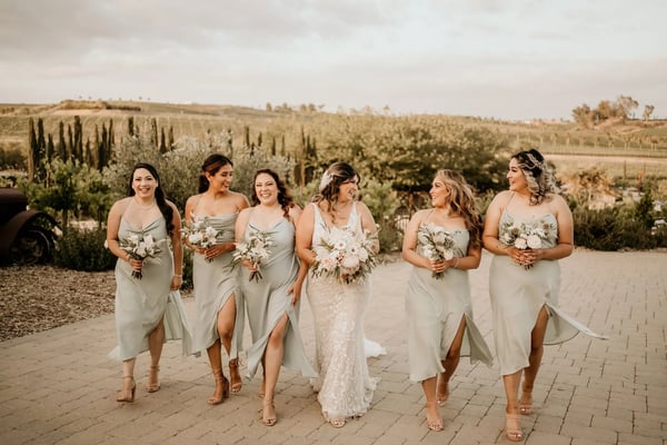 Bridal Party Hair and Makeup with Soft Glam and Lashes per Person – Beauty