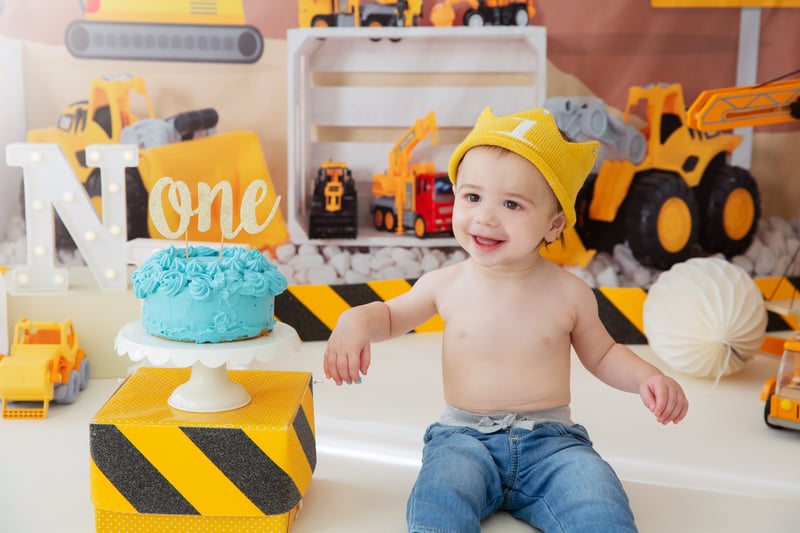 Deluxe 1st Birthday Cake Smash Shoot – Photography in Santa Clara – photo 4