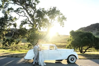 Vintage European Classic Car for Sacramento Area Weddings – Transportation