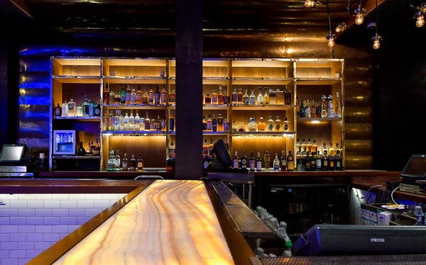 Private Cocktail Bar Event Space with Marble Bar and DJ Booth – Venues in San Francisco
