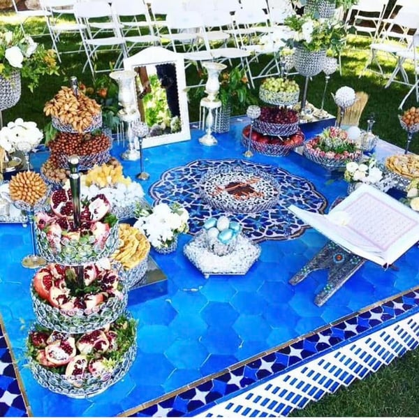 Sofreh Aghd Wedding Decor Spread – Decoration – photo 2