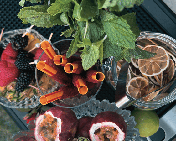 Mobile Bar with Three Signature Drinks and Infused Water Station – Bar Services