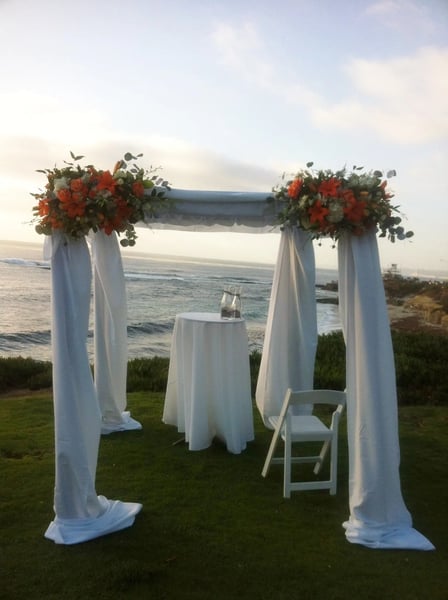 White Wooden Arch Rental for Wedding Ceremonies and Backdrops – Rentals – photo 4