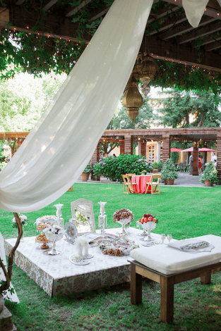 Wedding Arch Florals with a Poem Sign – Decoration – photo 4