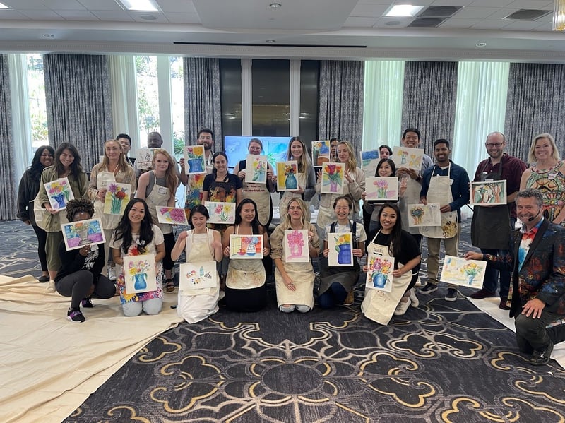 Painting Team Building Art Show – Experiences – photo 2