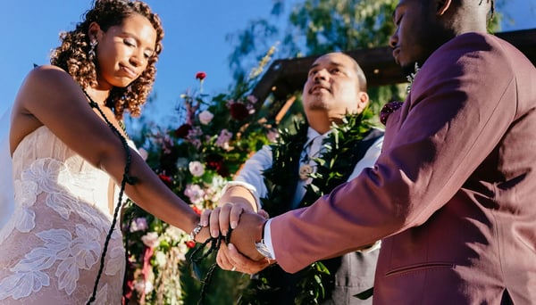 Sacred Hawaiian Wedding Ceremony With Chant, Lei and Salt Rite – Officiants