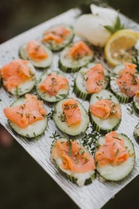 Fresh Grill BBQ Wedding Buffet with On Site Grilling – Catering