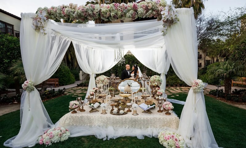 White Wooden Arch Rental for Wedding Ceremonies and Backdrops – Rentals – photo 2