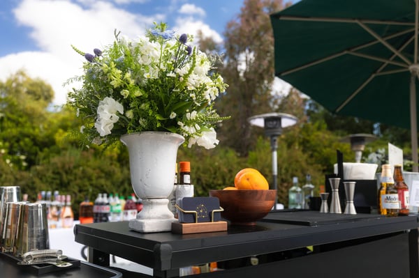Beer and Wine Bar Cart Service with a Certified Bartender – Bar Services
