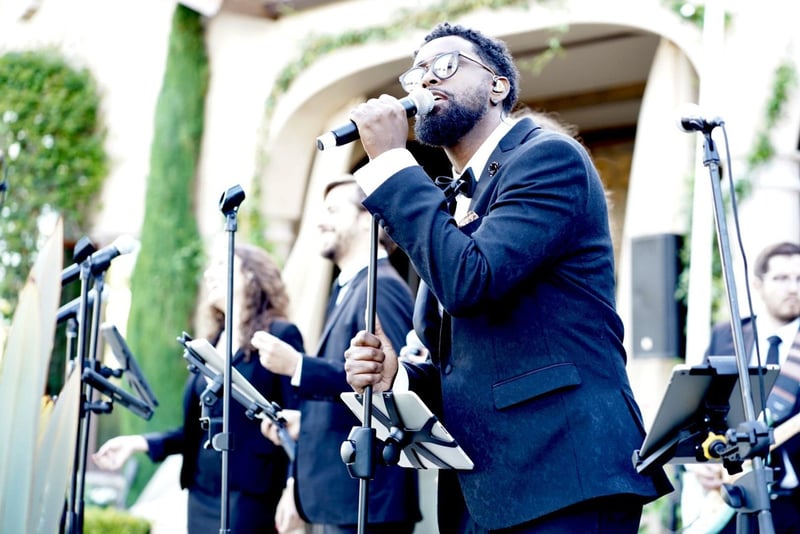 Live Wedding Reception Band Booked Through a Music Agency – Bands