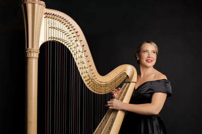 Live Harp Music for Wedding Ceremonies and Cocktail Receptions – Bands