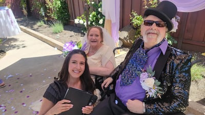 Wedding Officiant Bay Area, Ceremony with Rehearsal – Officiants