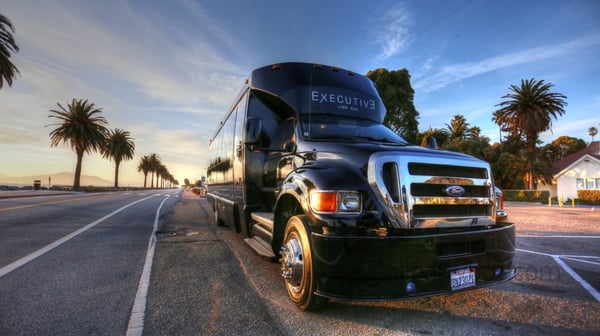 Luxury Medium Party Bus Rental for Groups of Up to 28 Guests – Transportation