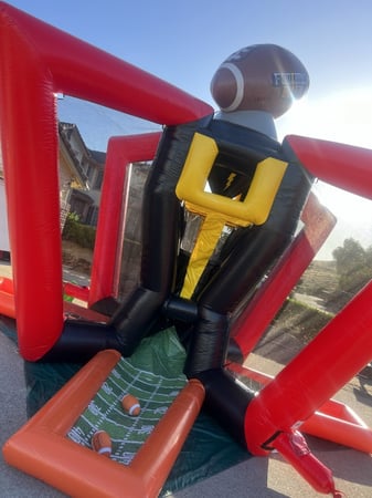 Football Blitz Inflatable Game Rental — Daily Party Booking – Rentals