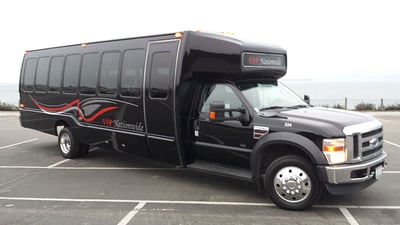 30 Passenger Limo Bus Luxury Rental for Weddings, Proms & Parties – Transportation