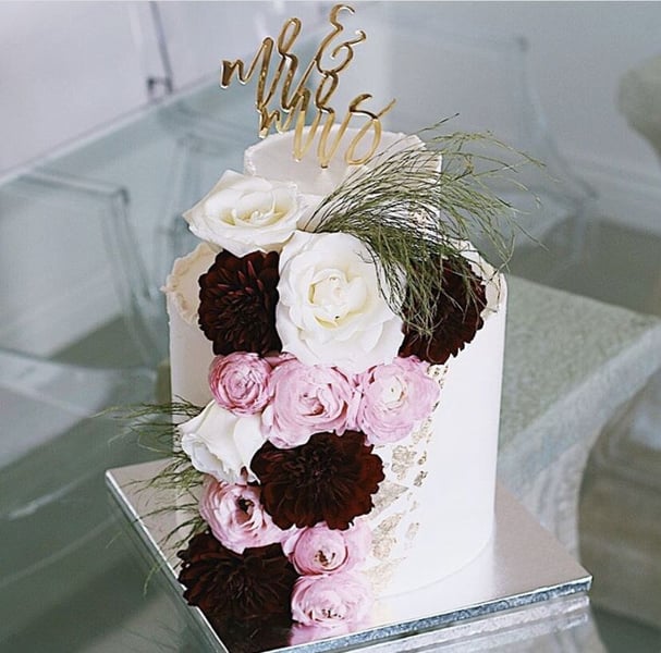 Fondant Wedding Cake Priced by the Slice for Formal Events – Bakeries – photo 2