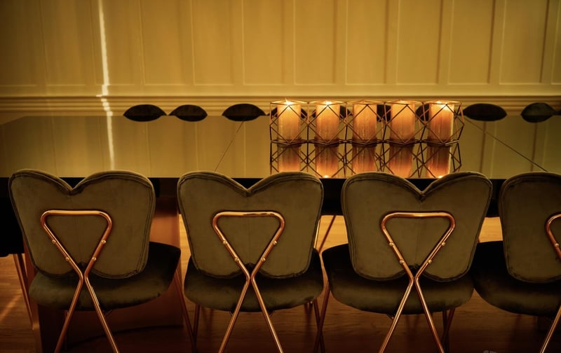 Persian-Inspired Private Dining Room with Velvet Seating for 30 – Venues in San Francisco – photo 3