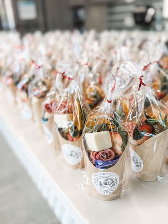 Small Party Pack Catering with Tea Sandwiches and a Side – Catering