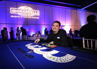 Corporate Platinum Casino Night Rental for Large Company Parties – Entertainers
