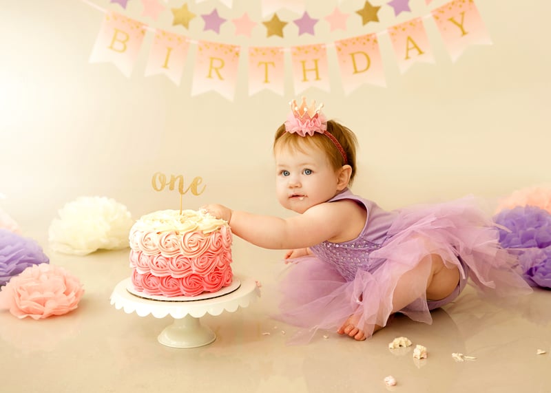 Deluxe 1st Birthday Cake Smash Shoot – Photography in Santa Clara