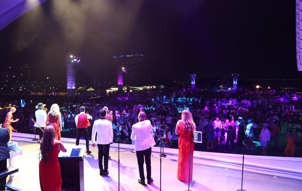 Live Reception Band with MC, Lighting and Music During Breaks – Bands
