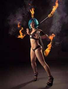 Fire Dancer for Hire: Martial Arts Fusion and Contemporary Sets – Entertainers