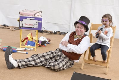Clown Performer for Kids Birthday Parties and Family Festivals – Entertainers
