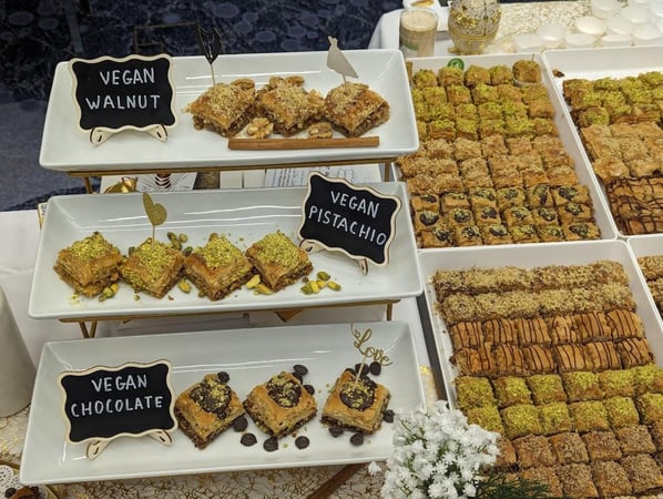 Classic Pistachio Baklava for Wedding Dessert Tables, per Piece – Bakeries