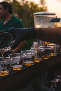 Happy Hour Mobile Bar With Beer Wine And Simple Mixed Drinks – Bar Services