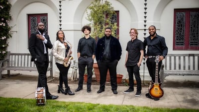 Six Piece Live Band With Sax, Synth and Sound Engineer, 1 Hour – Bands