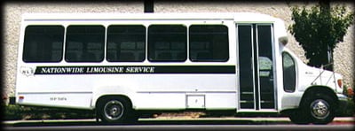 20 Passenger Party Van Premium Rental for Weddings & Celebrations – Transportation