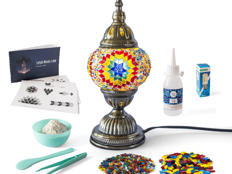 Make Your Own Turkish Mosaic Lamp – Experiences – photo 2