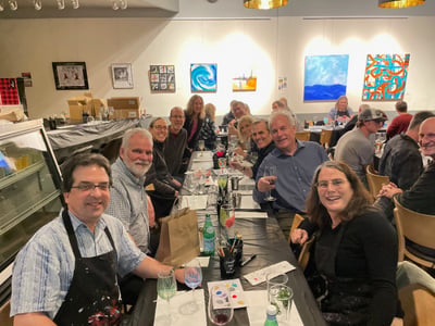 Virtual Wine Glass Painting Class! – Experiences