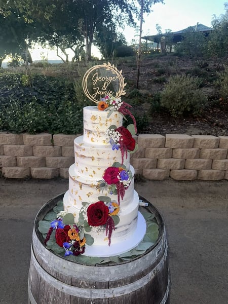 Four Tier Buttercream Wedding Cake Serving 126 With Delivery – Bakeries – photo 3