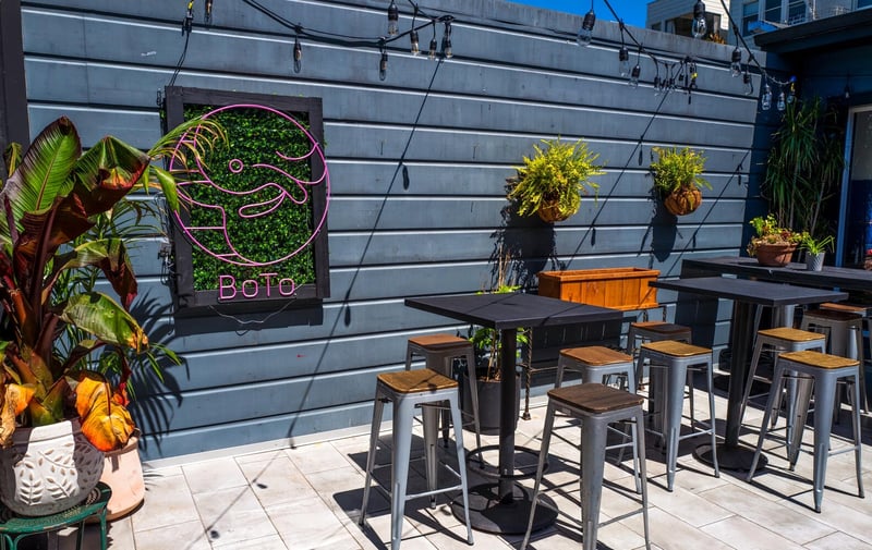 Private Restaurant Terrace with Fire Pit and String Lights for 40 – Venues in San Francisco – photo 2