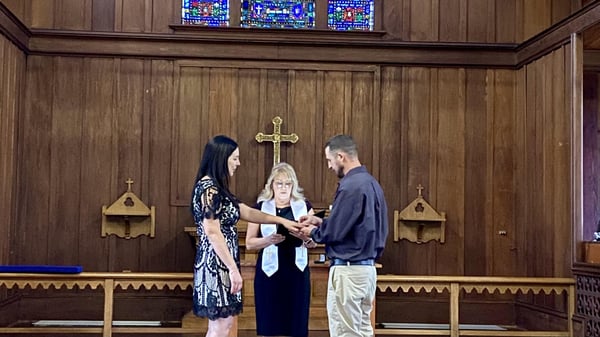 Personal Small Wedding Ceremony with Script and License Filing – Officiants