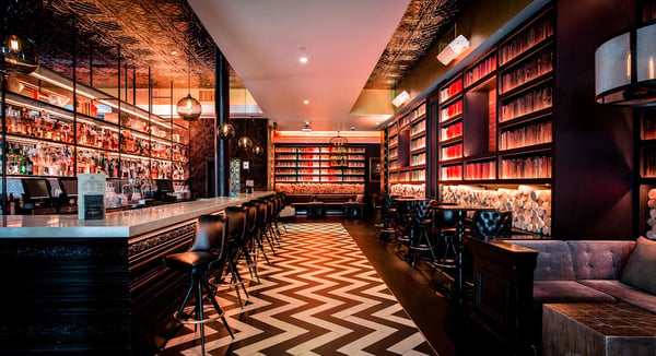 Literary Cocktail Bar Buyout with Book-Lined Walls and Punch – Venues in San Francisco