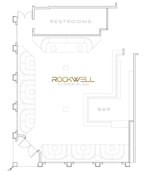 Private Cocktail Bar Event Space with Marble Bar and DJ Booth – Venues in San Francisco – photo 2