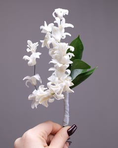 Tropical King Protea Bridal Bouquet with Magnolia and Hyacinth – Florists